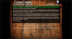 Desktop Screenshot of crosscreekartifacts.com